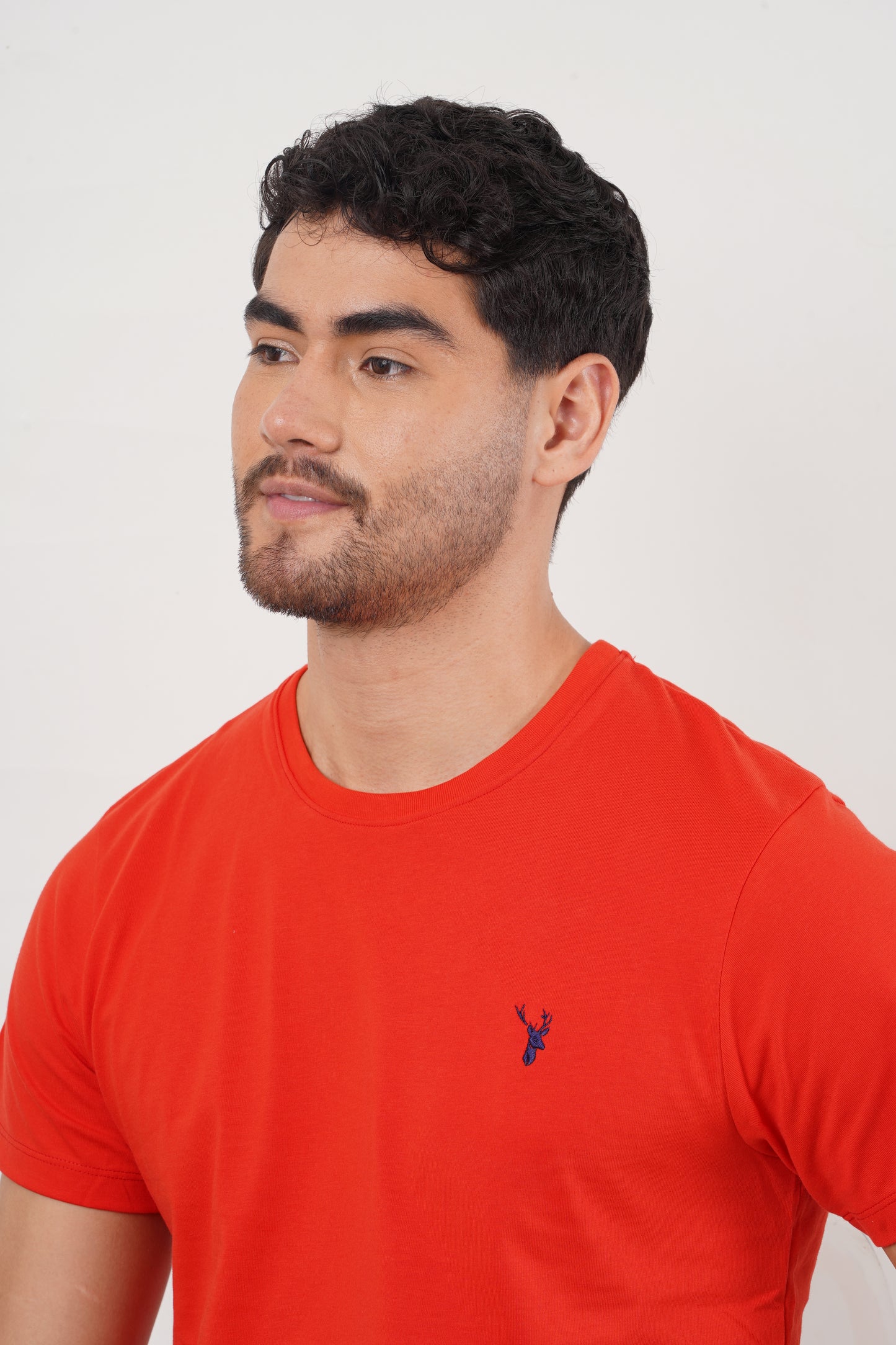Camiseta Roja Slim Fit T Shirt