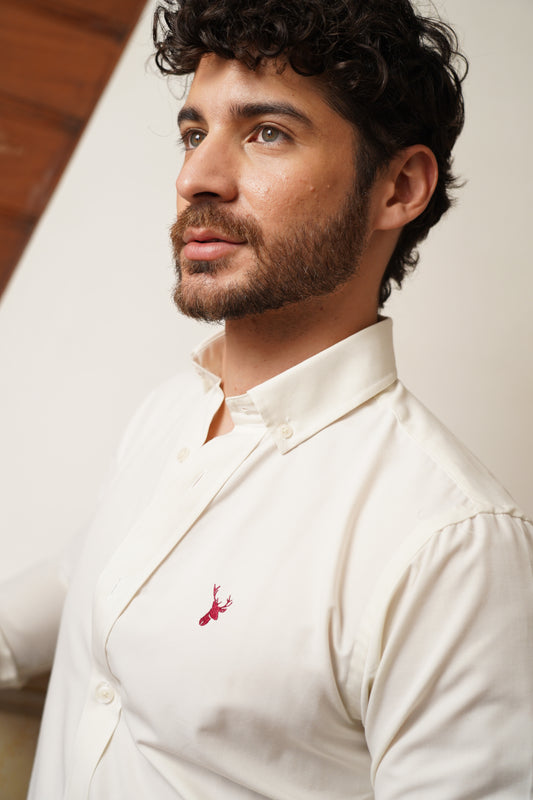Camisa Blanco Hueso