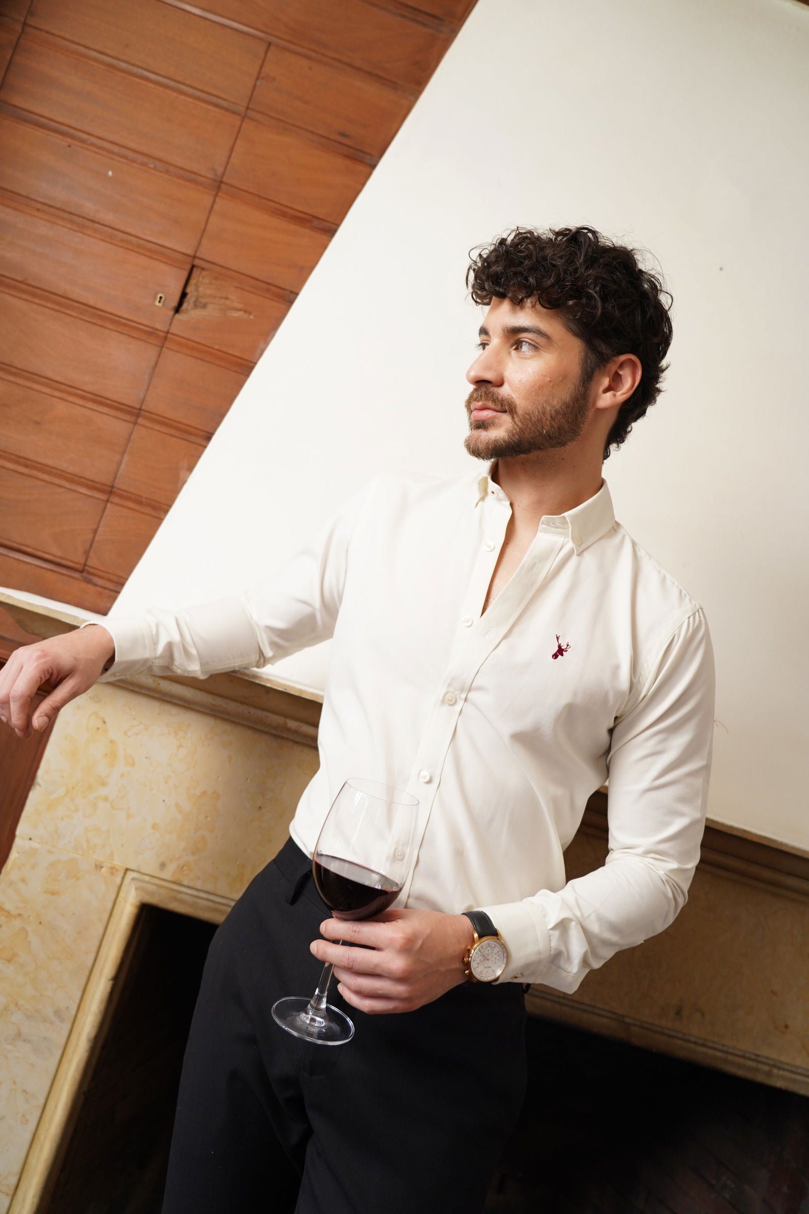 Camisa Blanco Hueso - Benevento