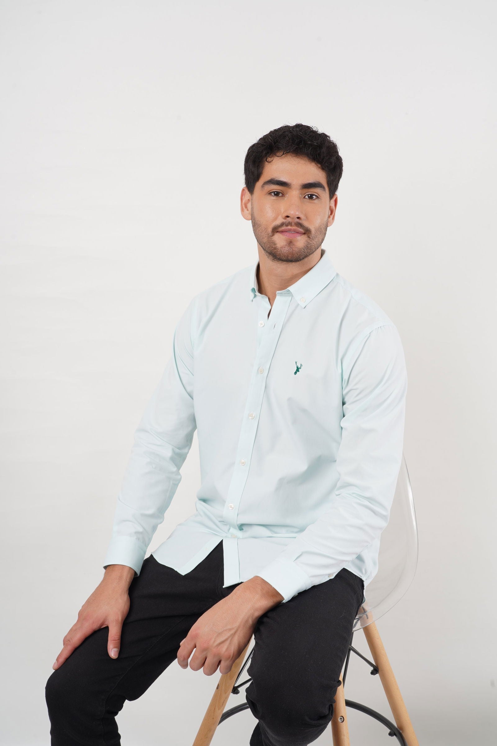 Camisa Verde Menta - Benevento