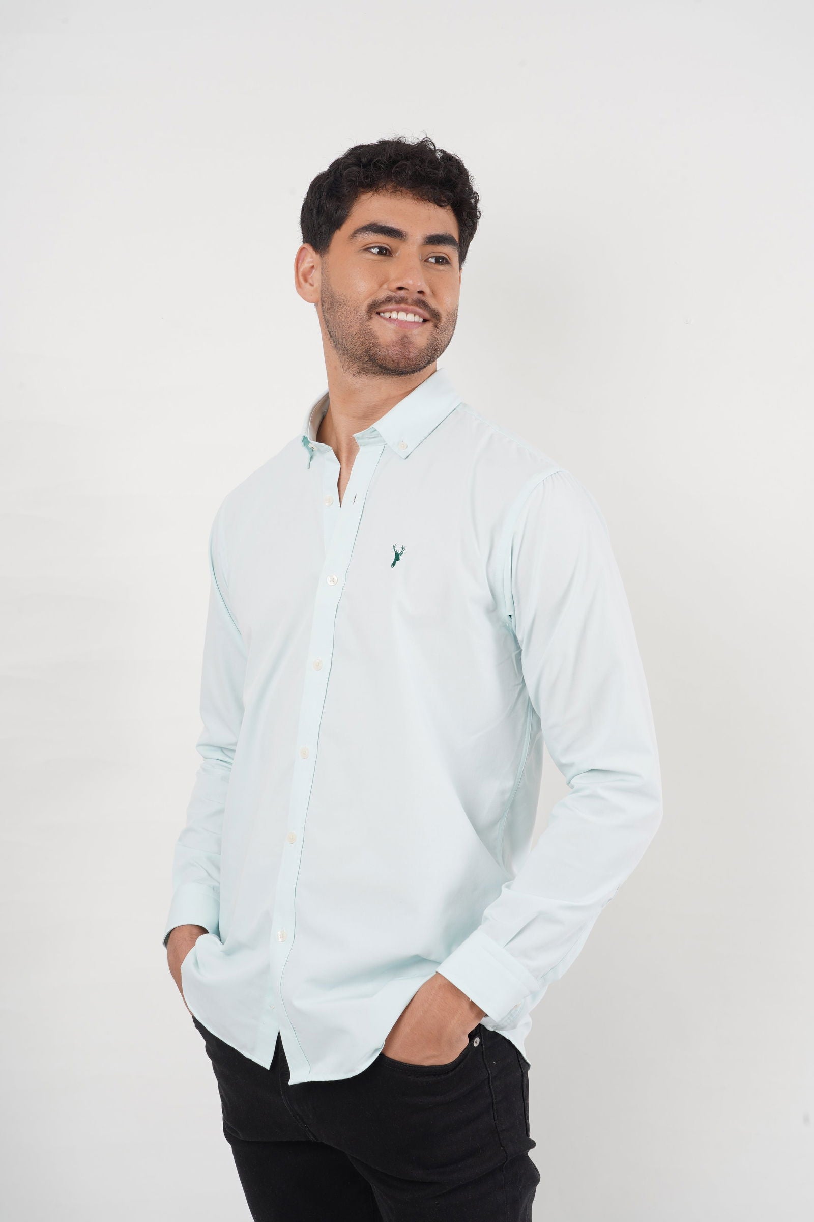 Camisa Verde Menta - Benevento