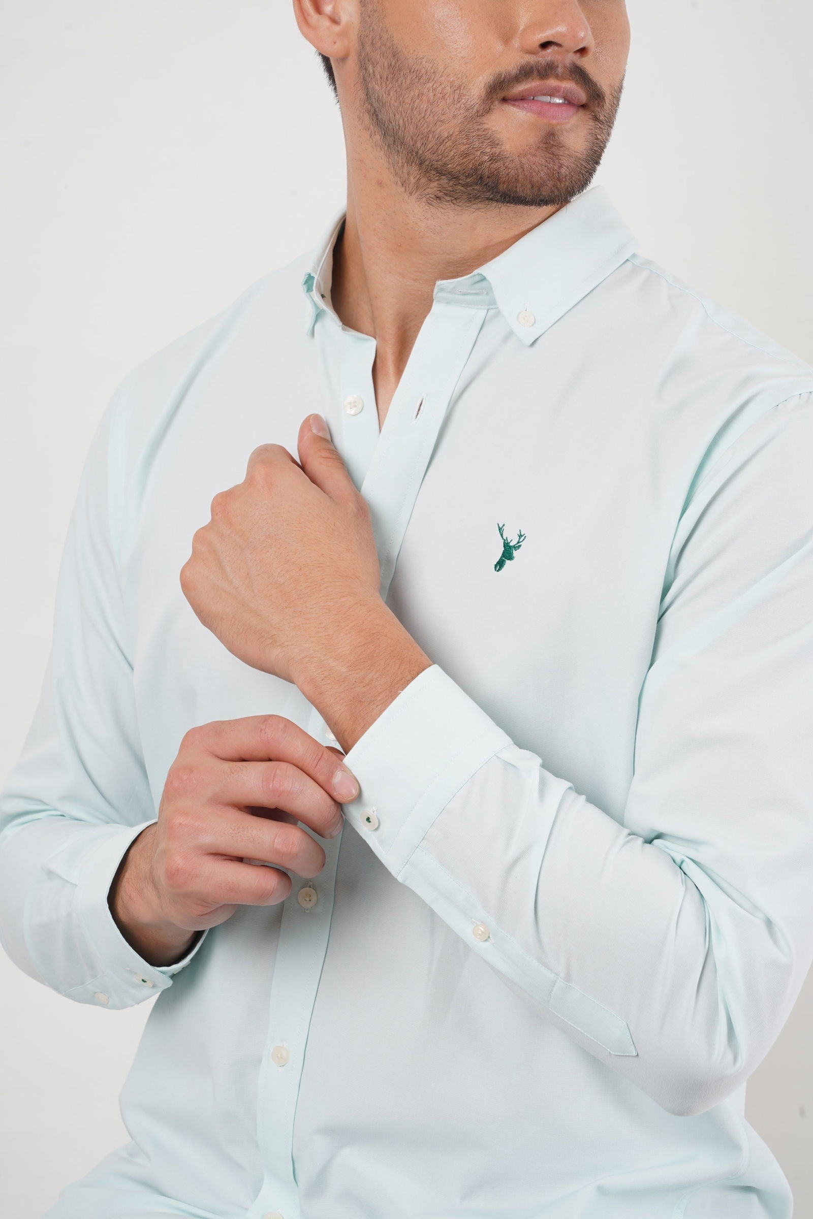 Camisa Verde Menta - Benevento