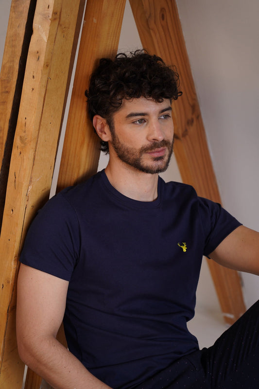 Camiseta Azul T Shirt - Benevento