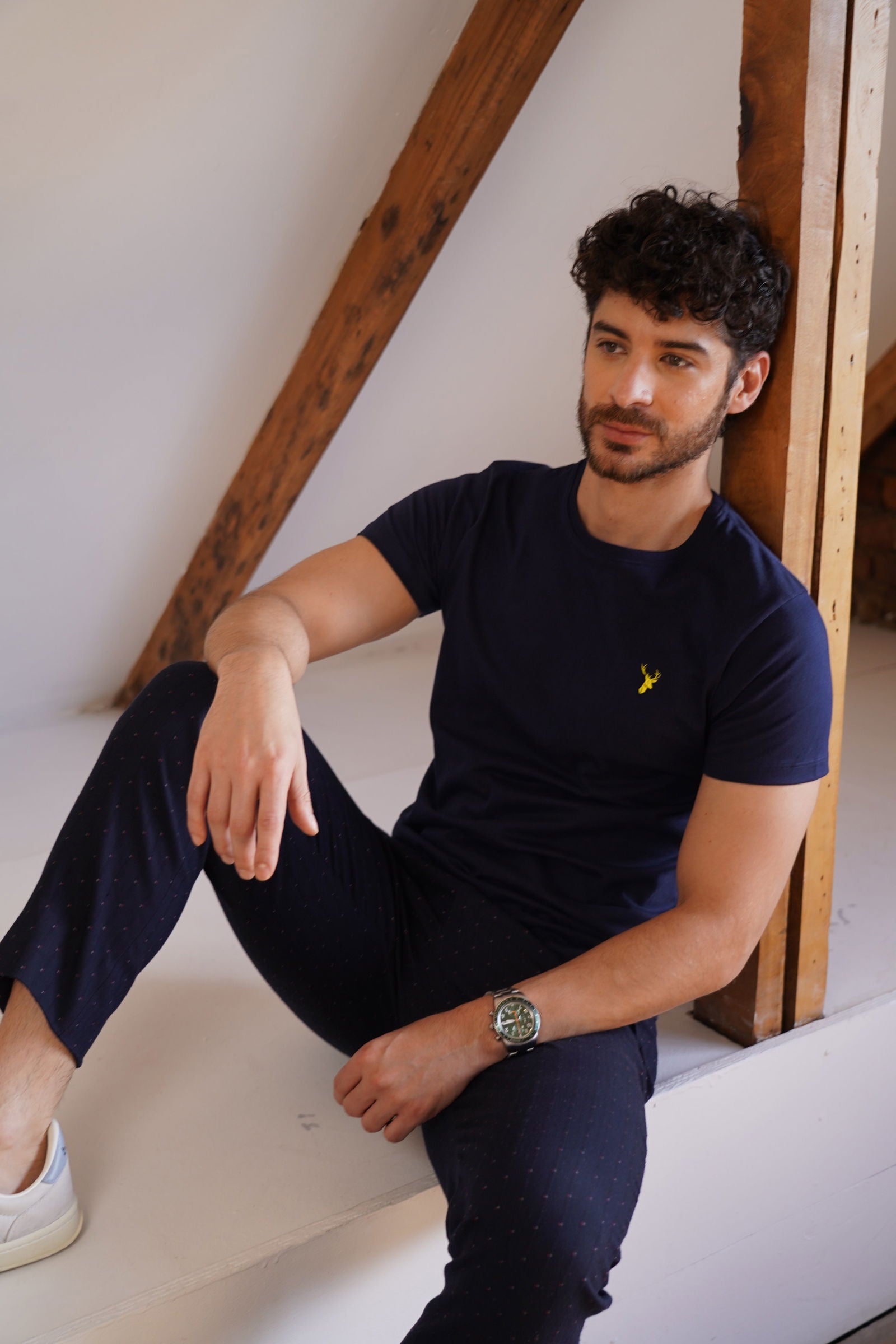 Camiseta Azul T Shirt - Benevento