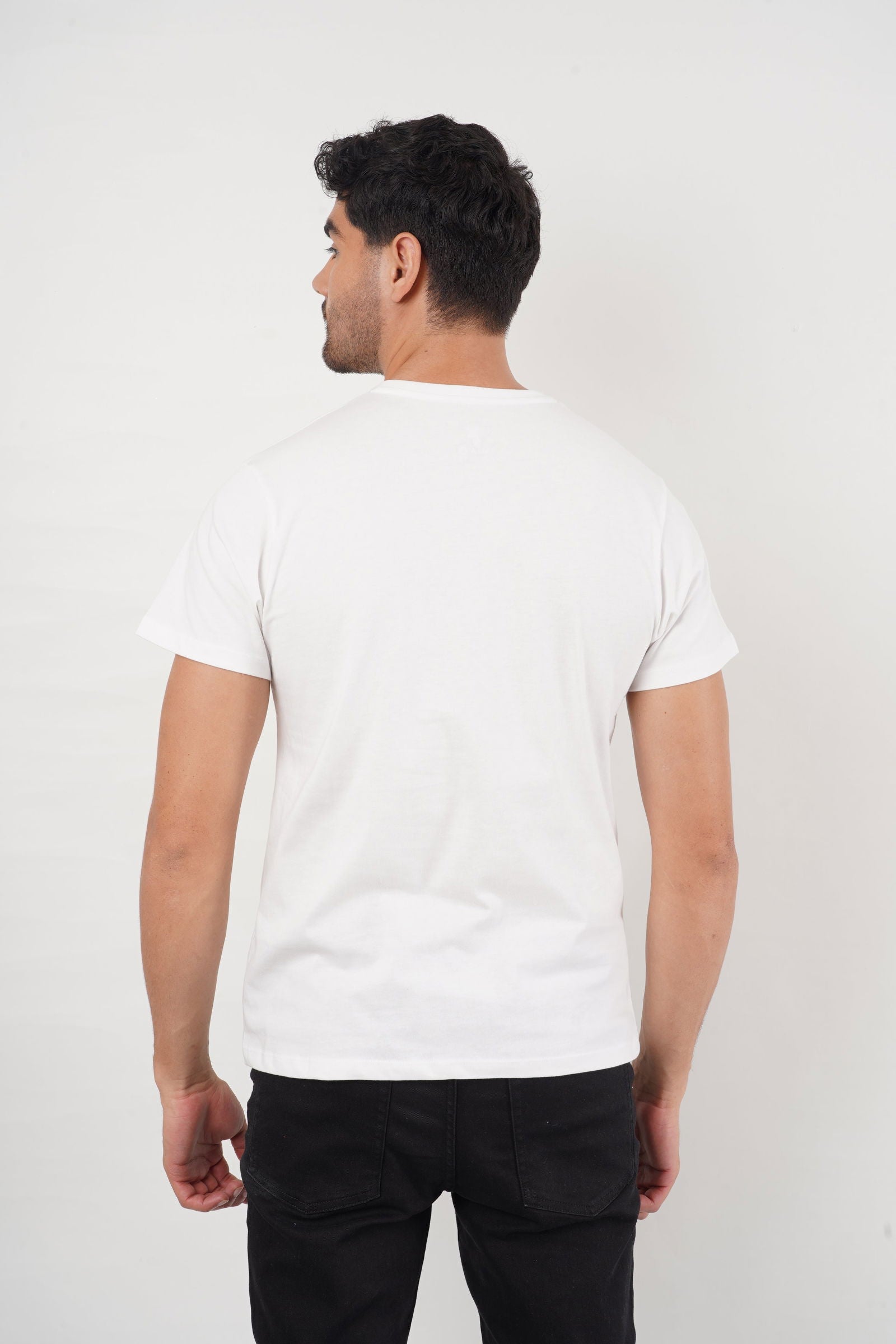 Camiseta Blanca Cuello V - Benevento