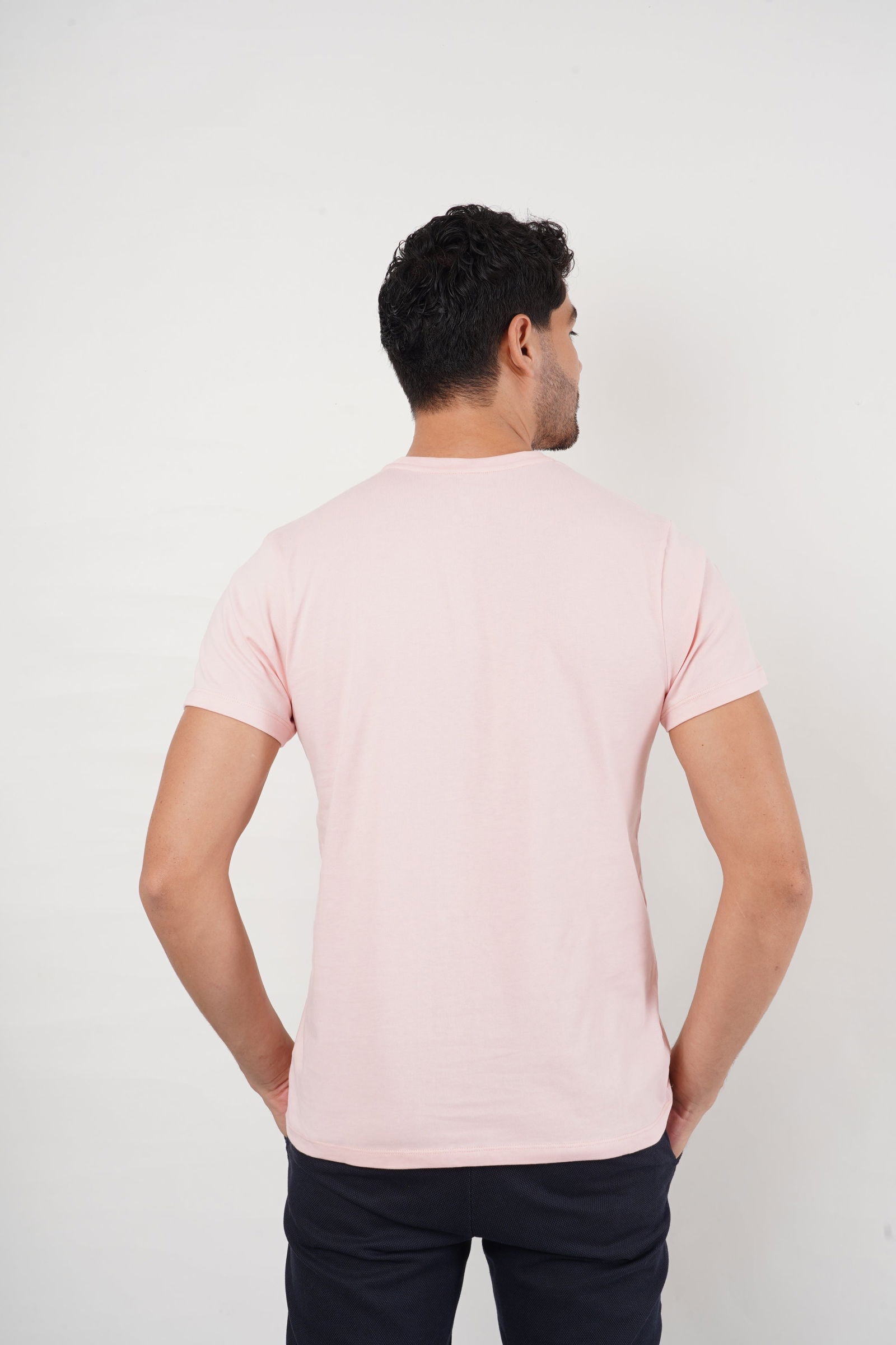 Camiseta Rosada Cuello V - Benevento