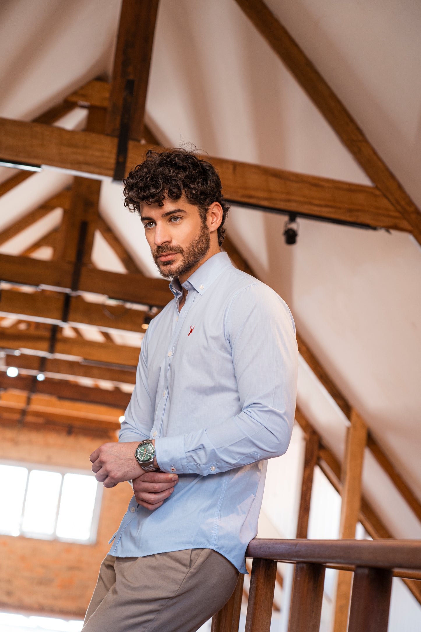 Camisa Azul Cielo