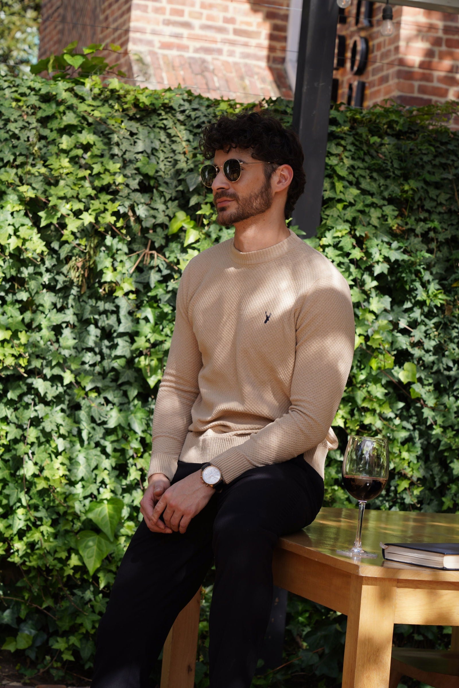 Suéter Madrid Beige - Benevento