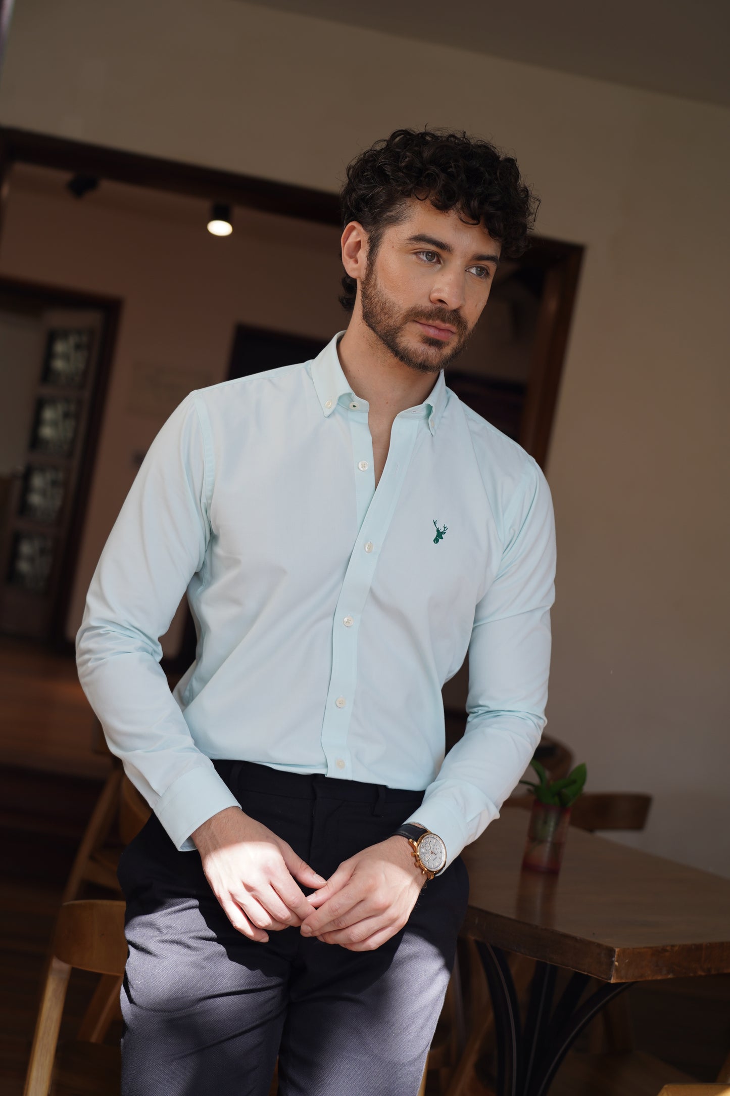 Camisa Verde Menta