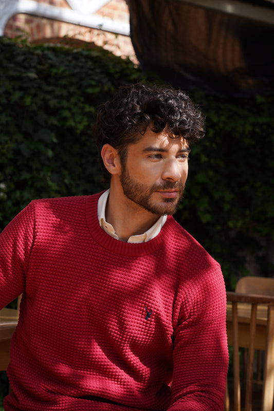 Suéter Milán Rojo