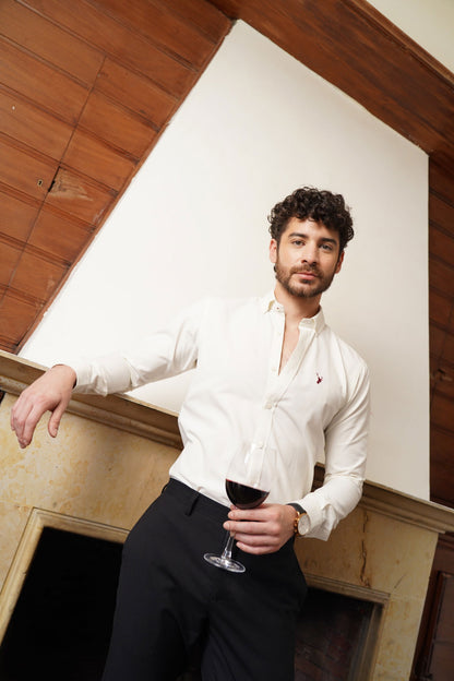 Camisa Blanco Hueso - Benevento