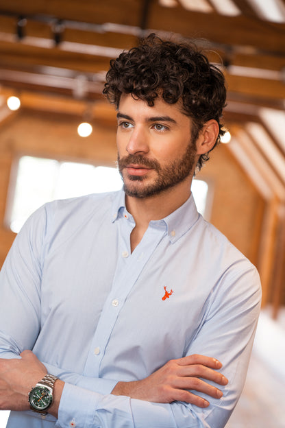 Camisa Azul Cielo